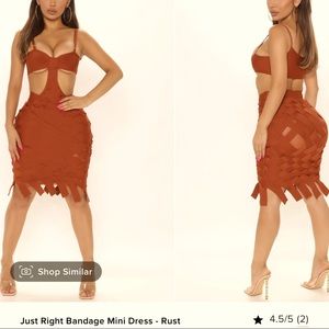 Sexy Beautiful Bandage Dress( panties underneath) NEVER WORN.